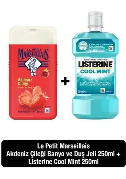 Le Petit Marseillais Akdeniz Çileği Duş Jeli ve Listerine Cool Mint Ağız Bakım Suyu İnceleme