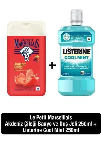 Le Petit Marseillais Akdeniz Çileği Duş Jeli ve Listerine Cool Mint Ağız Bakım Suyu İnceleme