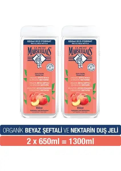 Le Petit Marseillais Beyaz Şeftali Nektarin Duş Jeli Ürün İncelemesi ve Özellikleri