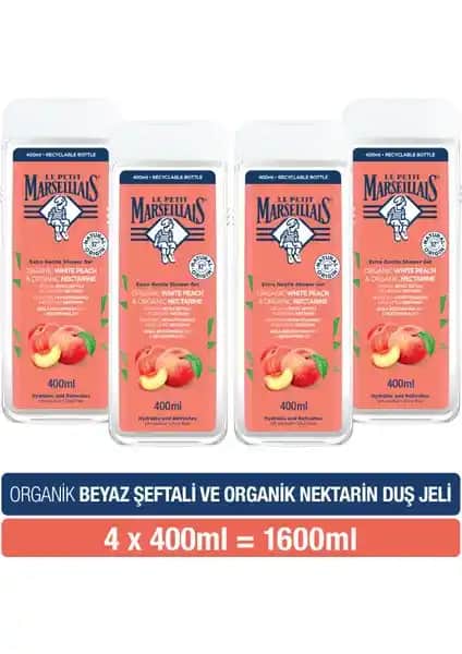 Le Petit Marseillais Beyaz Şeftali ve Nektarin Duş Jeli ile Doğal Temizlik ve Ferahlık Deneyimi