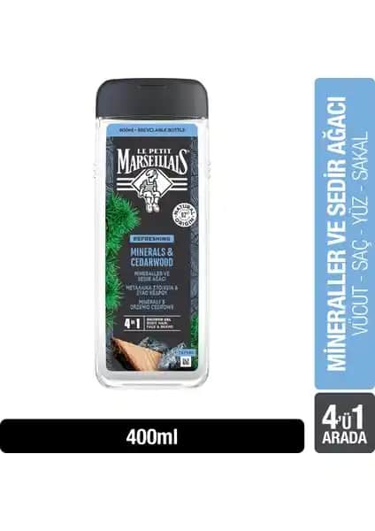 Le Petit Marseillais Mineralli ve Sedir Ağacı Özlü Doğal Duş Jeli Ürün Özellikleri ve Faydaları