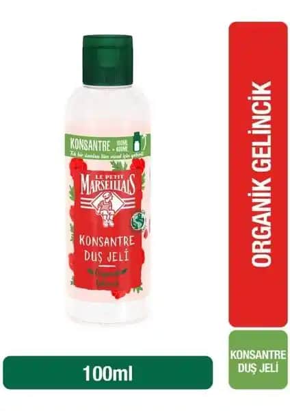 Le Petit Marseillais Organik Gelincik Konsantre Duş Jeli: Çevre Dostu ve Hassas Ciltler İçin Güvenli Temizlik