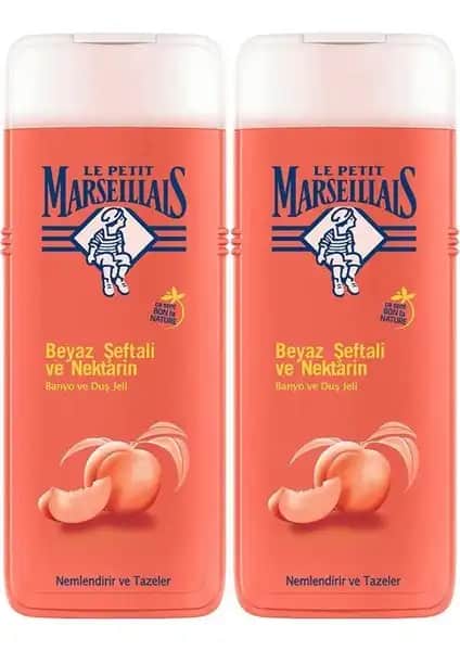 Le Petit Marseillais Şeftali ve Nektarin İçerikli Doğal Duş Jeli 400 ml