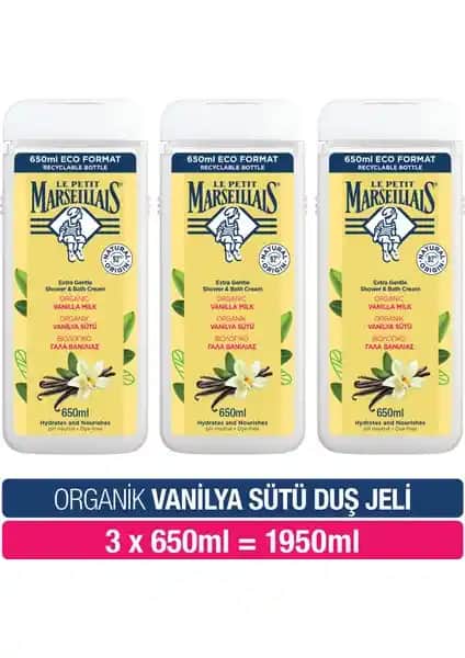 Le Petit Marseillais Vanilya Sütü Duş Jeli: Doğal İçeriklerle Güvenli ve Etkileyici Temizlik