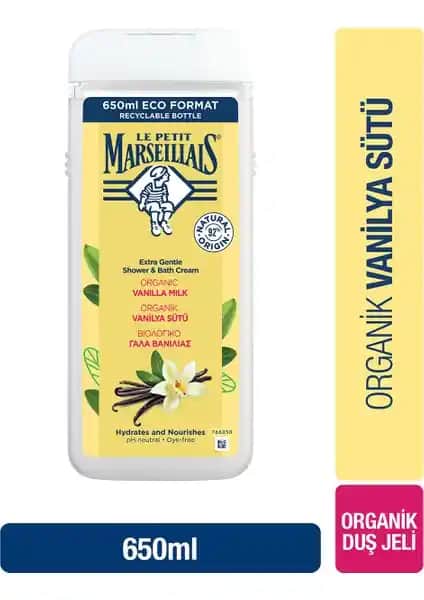 Le Petit Marseillais Vanilya Sütü Duş Jeli: Doğal İçeriklerle Hoş Kokulu Temizlik Önerisi