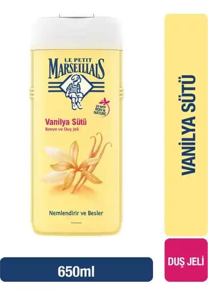Le Petit Marseillais Vanilya Sütü Duş Jeli: Nemlendiren ve Hoş Kokulu Temizlik Ürünü