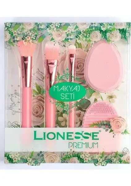 Lionesse Tarko Premium Makyaj Fırça Seti 1170 ile Profesyonel Sonuçlar ve Kullanım Kolaylığı
