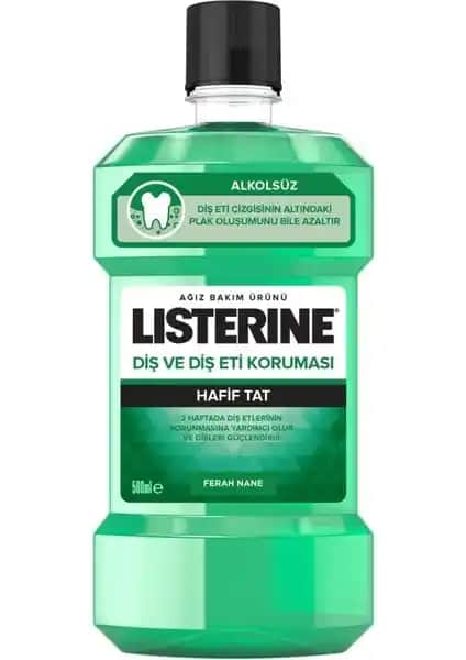 Listerine Ağız Gargarası: Diş ve Diş Eti Sağlığını Güçlendiren Güçlü Bir Destek
