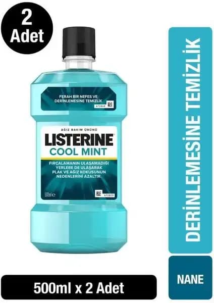 Listerine Cool Mint Ağız Bakım Suyu: Ferahlatıcı ve Güçlü Temizlik Özellikleri