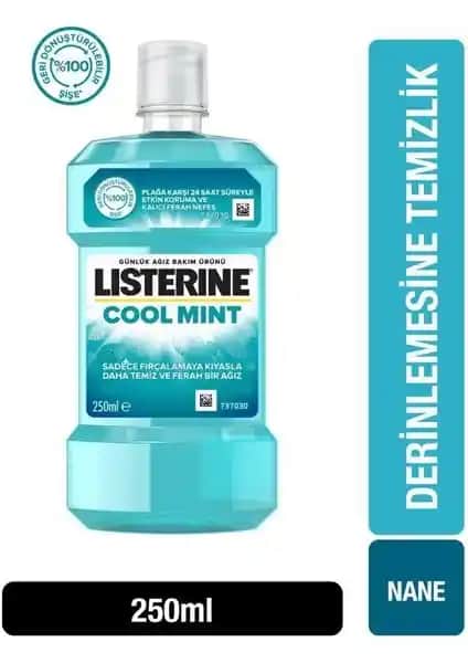 Listerine Cool Mint Ağız Bakım Suyu: Ferahlık ve Temizlik Sağlayan Günlük Kullanım Ürünü
