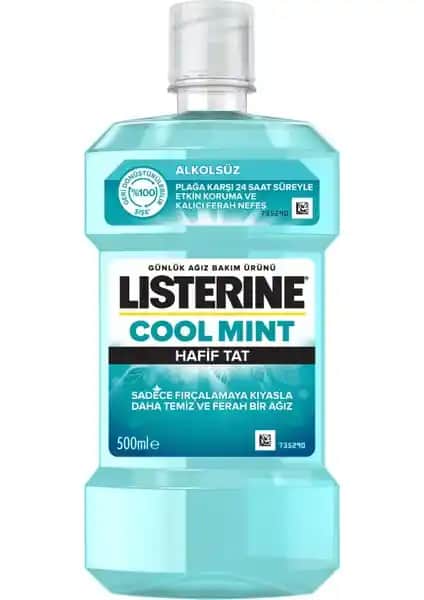 Listerine Cool Mint Alkolsüz Ağız Bakım Suyu: Derin Temizlik ve Ferahlık Sağlayan Güvenilir Çözüm