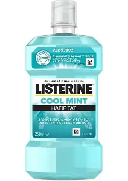 Listerine Cool Mint Alkolsüz Ağız Bakım Suyu: Ferah Nefes ve Ağız Sağlığı İçin Güvenilir Çözüm