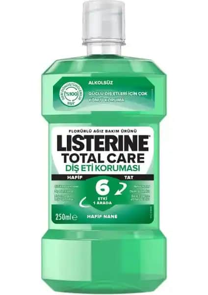Listerine Diş ve Diş Eti Koruması Ağız Bakım Suyu: Hassas ve Güçlü Formülüyle Sağlıklı Gülüşler