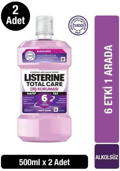 Listerine Total Care Hafif Tat Alkolsüz Ağız Bakım Suyu Detaylı İnceleme ve Kullanım Tavsiyeleri