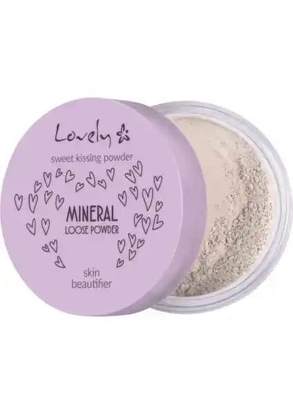 Lovely Mineral Loose Pudra ile Doğal ve Mat Görünüm Sağlayan Makyaj Ürünü