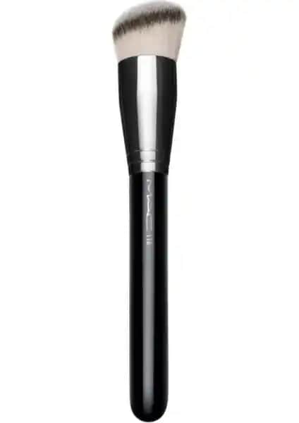 Mac 170 Synthetic Rounded Slant Brush Profesyonel Krem ve Sıvı Ürünler İçin Uygun Fırça