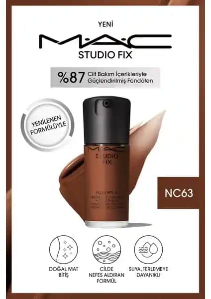 MAC Studio Fix Fluid SPF 15 Mat Fondöten: Kalıcı ve Doğal Makyaj İçin En İyi Seçenek