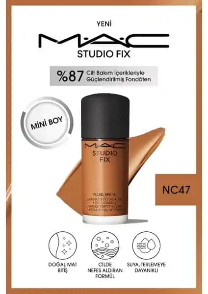 Mac Studio Fix Fluid SPF 15 Mini Mat Fondöten Detaylı İnceleme ve Kullanıcı Yorumları
