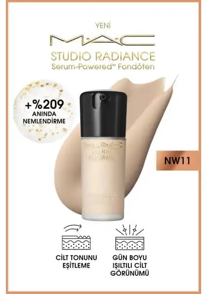 MAC Studio Radiance Serum-Powered Fondöten: Cilt Bakımı ve Makyajın Yenilikçi Buluşması
