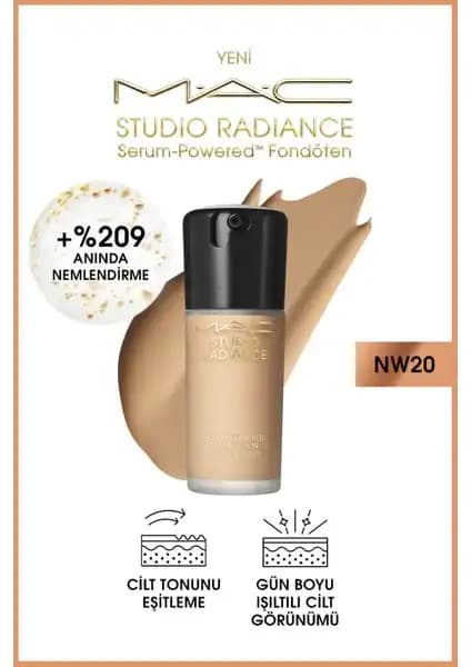MAC Studio Radiance Serum-Powered Fondöten: Doğal Parlaklık ve Cilt Bakımı İçin Yenilikçi Seçenek