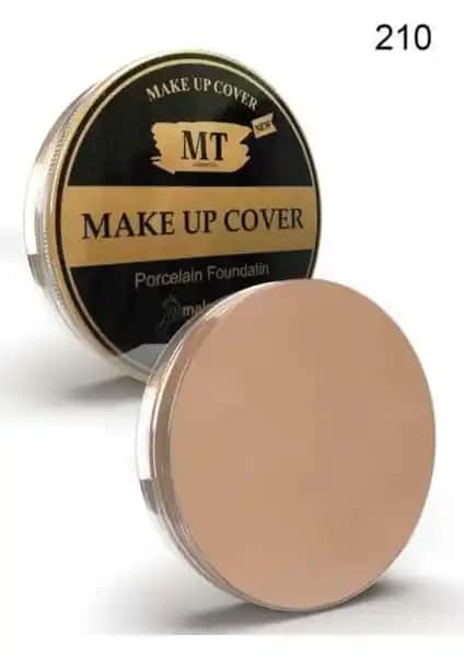 Makeuptime MT Make Up Cover Porselen Fondöten: Yüksek Kapatıcılık ve Doğal Görünüm Sağlar