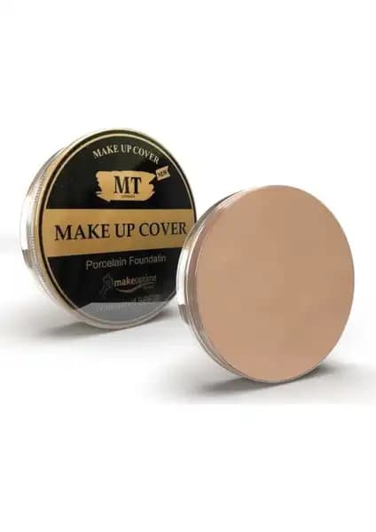 Makeuptime Porselen Fondöten Kapatıcı: Yüksek Kapatıcılık ve Doğal Mat Görünüm Sağlar