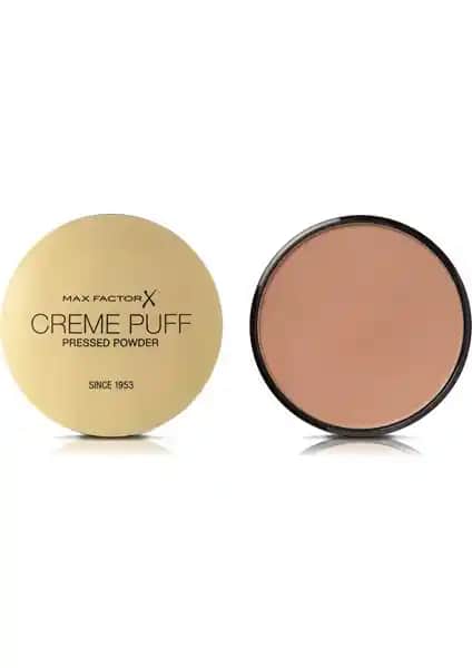 Max Factor Creme Puff Kompakt Pudra 42 Deep Beige Doğal ve Mat Görünüm Sağlayan Makyaj Ürünü