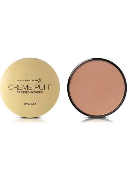 Max Factor Creme Puff Kompakt Pudra 42 Deep Beige Doğal ve Mat Görünüm Sağlayan Makyaj Ürünü