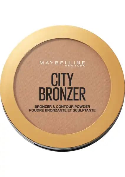 Maybelline New York City Bronze Bronzer ve Kontür Pudrası Doğal ve Çekici Makyaj İçin Uygun