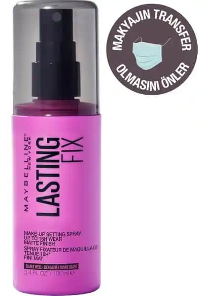 Maybelline New York Face Studio Lasting Fix Makyaj Sabitleyici ve Matlaştırıcı Sprey Ürün İncelemesi