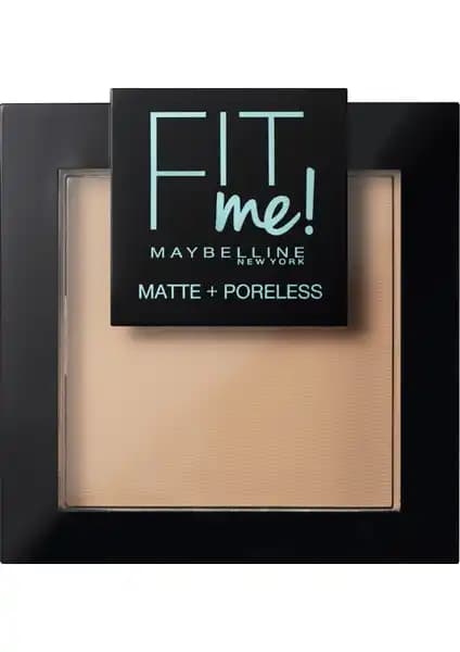 Maybelline New York Fit Me Matte+Poreless Pudra: Doğal Mat ve Gözenek Gizleme Özellikleri
