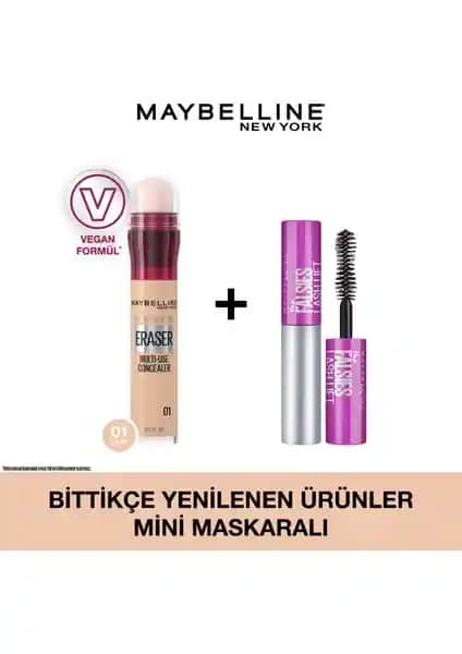 Maybelline New York Makyaj Ürünleri: Kapatıcı ve Maskara ile Göz ve Cilt Bakımında Fark Yaratın