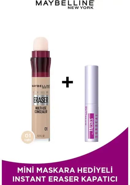 Maybelline New York Mini Surreal Maskara ve Anti Age Kapatıcı Ürünleri İncelemesi