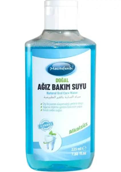 Mecitefendi Doğal Ağız Bakım Suyu: Doğal İçeriklerle Ferah Bir Nefes Sağlar