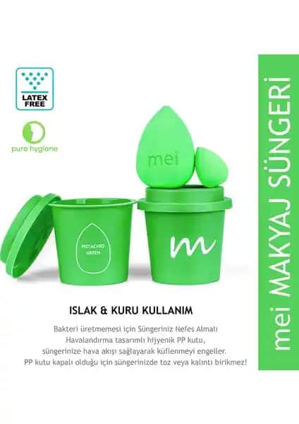 Mei Coffee Cup Hijyenik Makyaj Süngeri: Yüksek Performans ve Hijyenle Mükemmel Makyaj Deneyimi