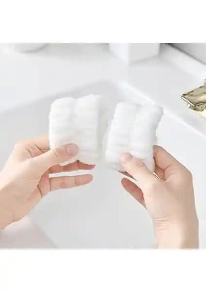 Meşeli Tekstil 2 Adet Süper Soft Havlu Bilek Yıkama Bandı - Konforlu ve Pratik Cilt Bakımı Çözümü