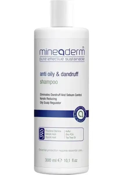 Mineaderm Anti Oily & Dandruff Şampuanı: Kepek ve Kuru Saçlar İçin Etkili Çözüm