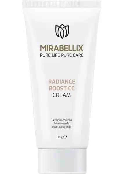Mirabellix Işıltı Veren CC Krem: Doğal İçerikli Nemlendirici ve Güneş Koruyucu Çözüm