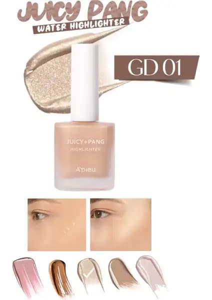 MISSHA Juicy-Pang Water Highlighter ile doğal ışıltı ve kalıcılık sağlayan likit aydınlatıcı