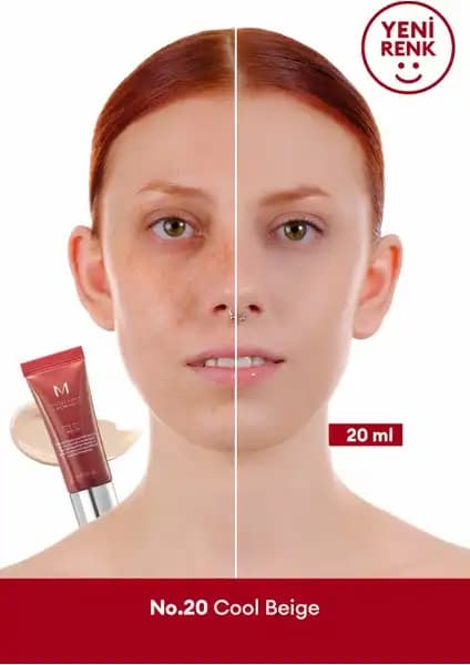 MISSHA M Perfect Cover BB Krem SPF42 PA+++ No.20 - Yüksek Kapatıcılık ve Güneş Koruma Özelliği