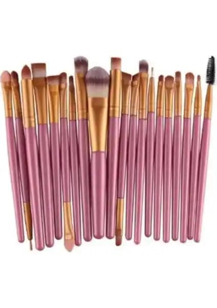 Müjgan 20'li Profesyonel Pembe Makyaj Fırça Seti Detaylı İnceleme ve Kullanıcı Yorumları