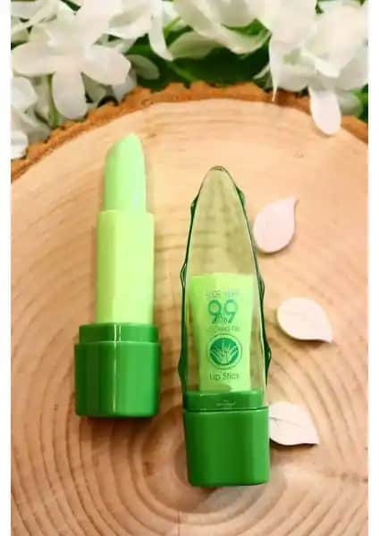 MUJGAN Aloe Vera İçerikli Ruj: Renk Değiştiren, Nemlendirici ve Günlük Kullanıma Uygun Dudak Rengi