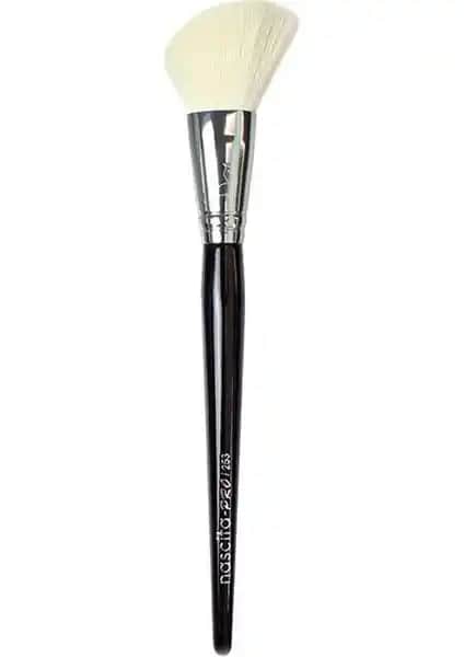 Nascita Pro Angled Blush Brush Açılı Allık Fırçası Yüz Şekillendirme ve Gölgelendirme İçin