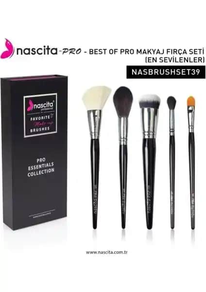 Nascita Pro Best Of Makyaj Fırça Seti Profesyonel ve Çok Fonksiyonlu Kullanım İçin Öne Çıkan Seçenek