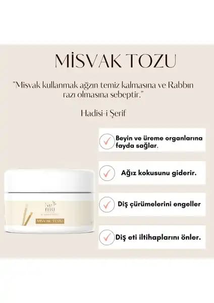 Nema Natural Misvak Tozu Doğal Diş Temizliği ve Ferahlık İçin Güvenilir Bir Seçenek