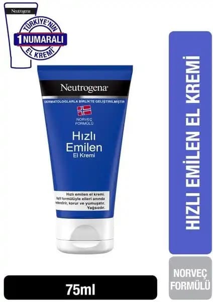 Neutrogena El Kremi Günlük Kullanım İçin Hafif ve Yüksek Nemlendirme Sağlayan Ürün