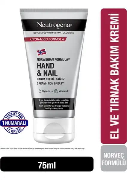 Neutrogena El ve Tırnak Bakım Kremi: Güçlendiren ve Nemlendiren Etkili Formül