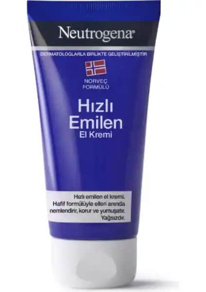 Neutrogena Hızlı Emilen El Kremi: Hafif ve Etkili Günlük El Bakım Kremi