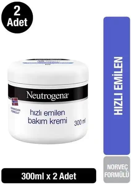 Neutrogena Norveç Formülü Hızlı Emilen Bakım Kremi ile Cilt Sağlığınızı Güçlendirin