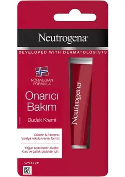 Neutrogena Onarıcı Bakım Dudak Kremi: Yoğun Nem ve Onarım Sağlayan Güvenilir Ürün